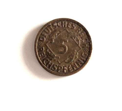 Reichspfennig 1935 d - 5,