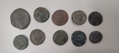 Antike römische münzen - münzen,, lot