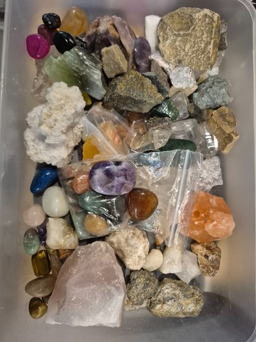 Edelstein steinesammlung - edelstein,